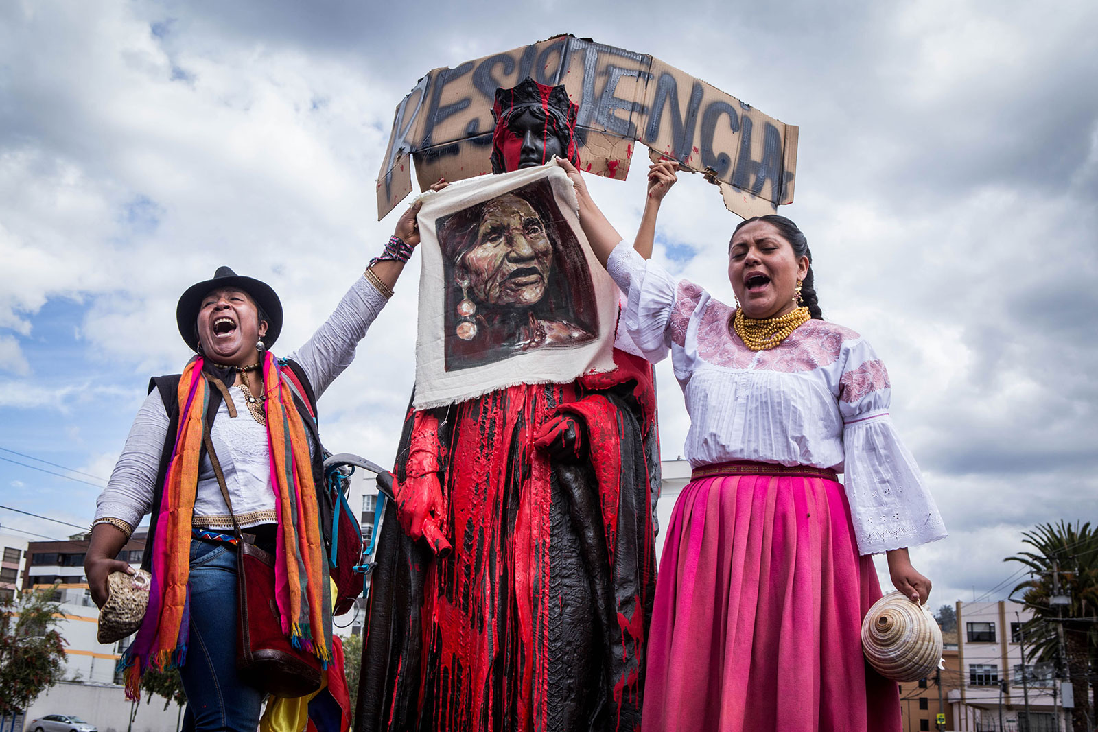 Amazon-Frontlines-Ecuador-Indigenous-Mobilization-Protest-Quito-101