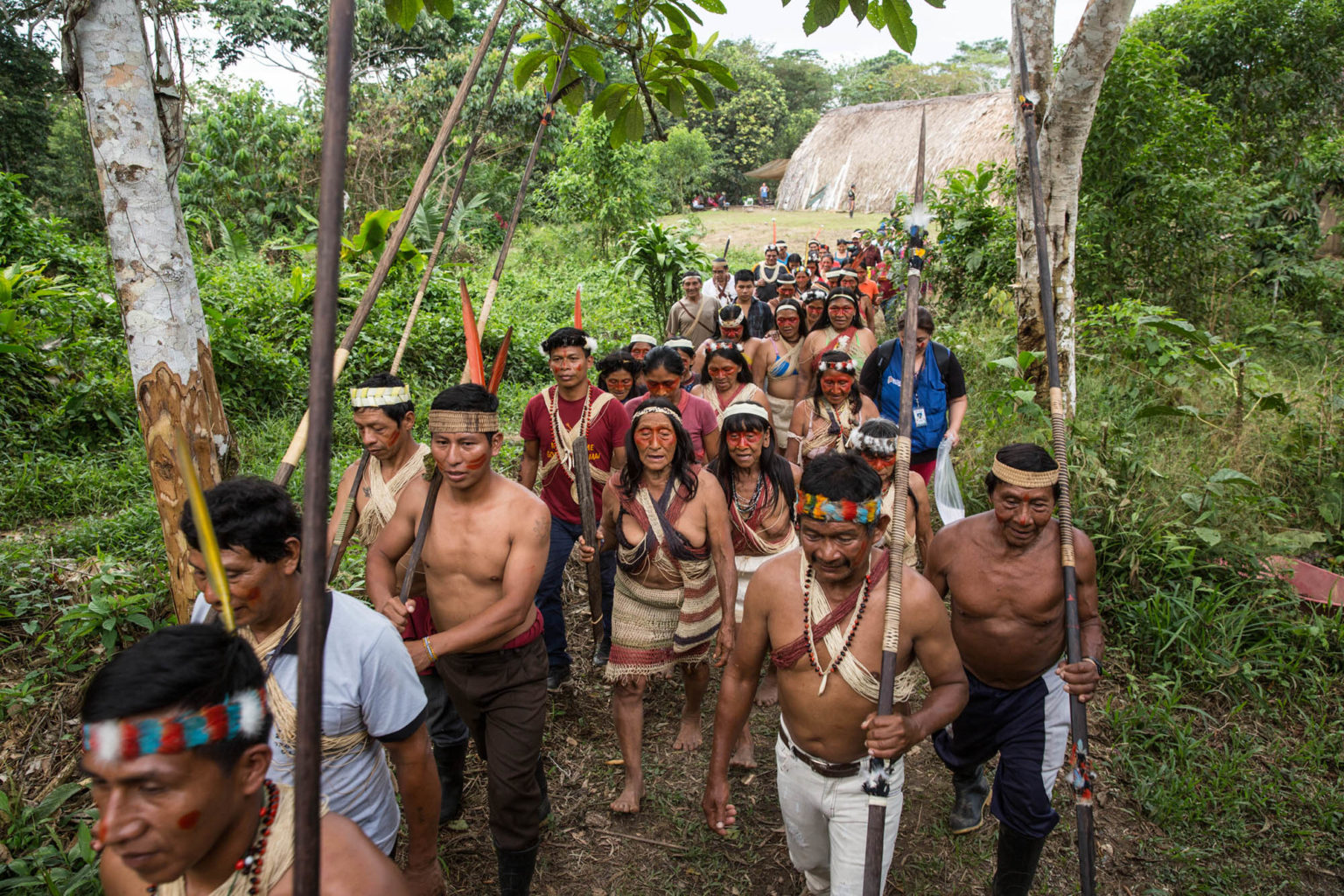 The Waorani Resistance in Photos By Mitch Anderson - Amazon Frontlines